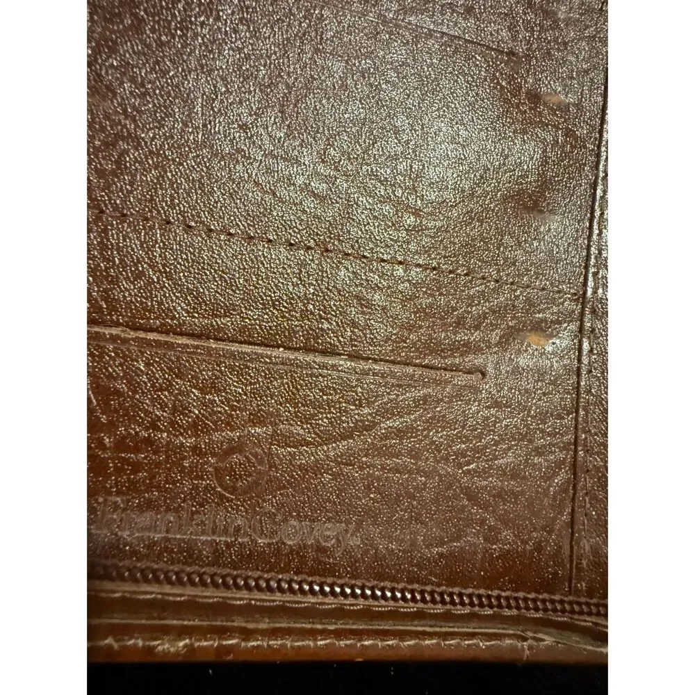 Franklin Covey Binder Planner Zip cover inserts leather